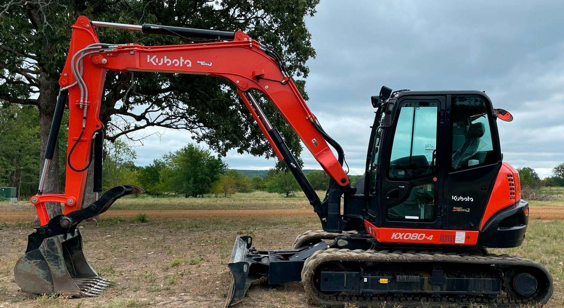 2022 Kubota KX080-4S2